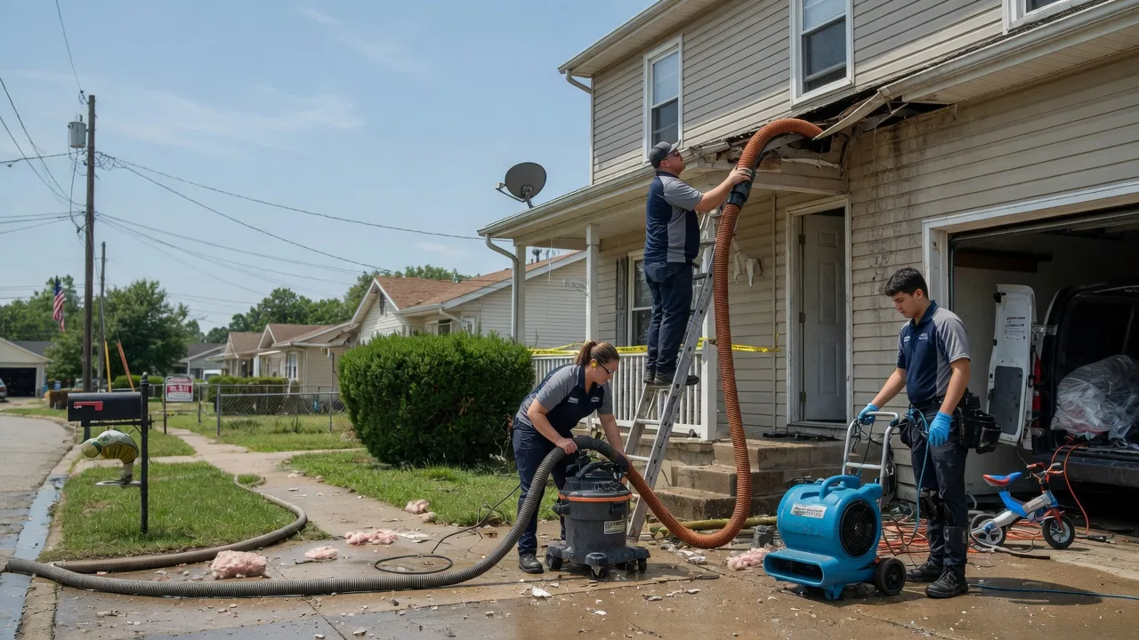 Water Damage Restoration in Worthington, IN near me